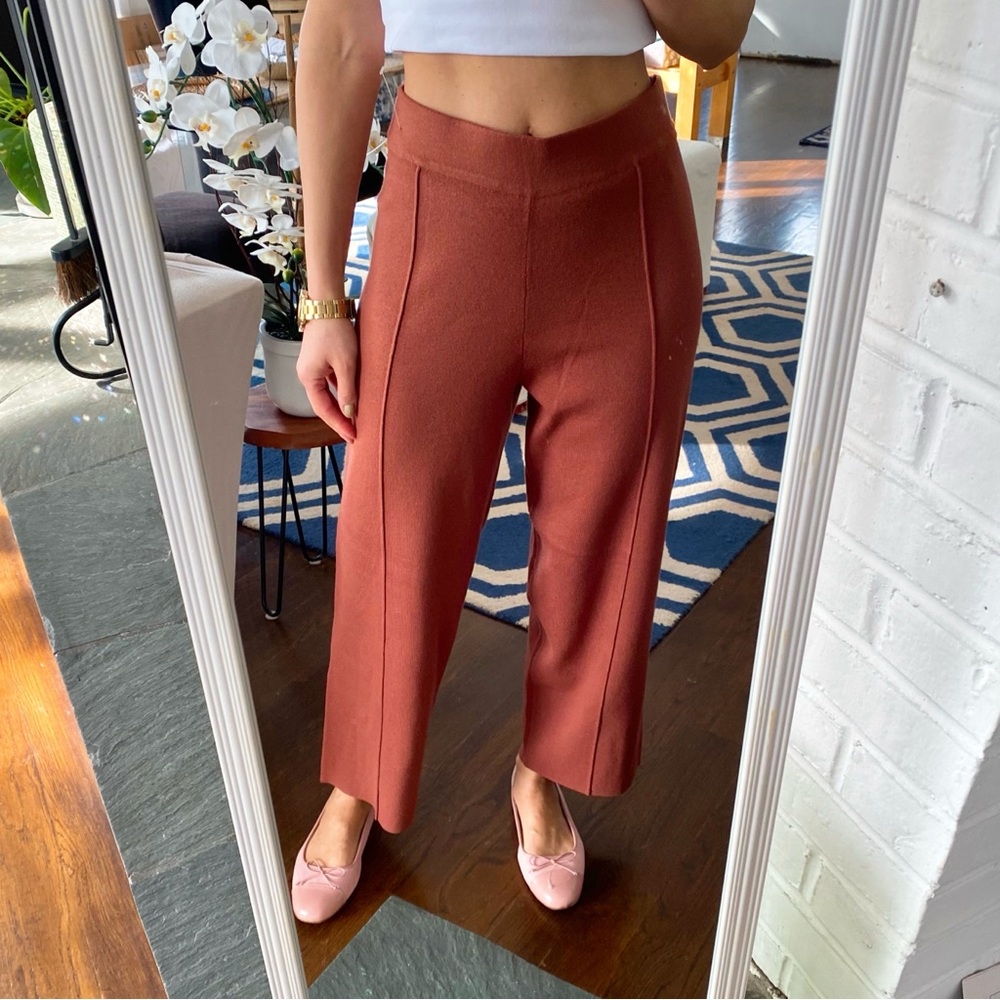 MARLED Gingerbread Knit Wide Leg Pant! 🍁